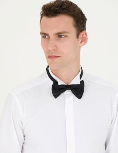 پیراهن تاکسیدو  سفید  اندامی  مردانه  پیرکاردین