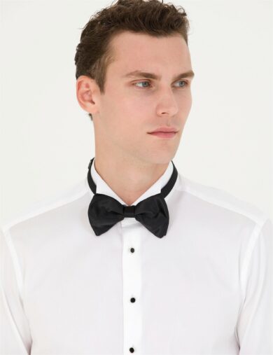 پیراهن تاکسیدو  سفید  اندامی  مردانه  پیرکاردین