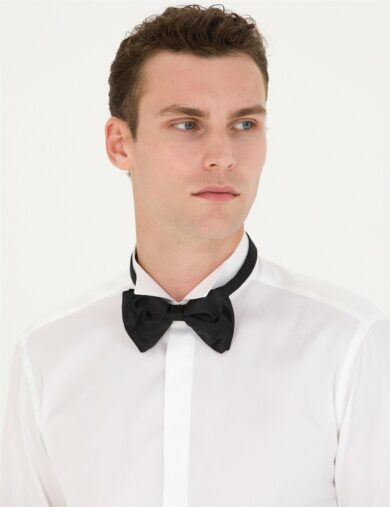 پیراهن تاکسیدو  سفید  اندامی  مردانه  پیرکاردین