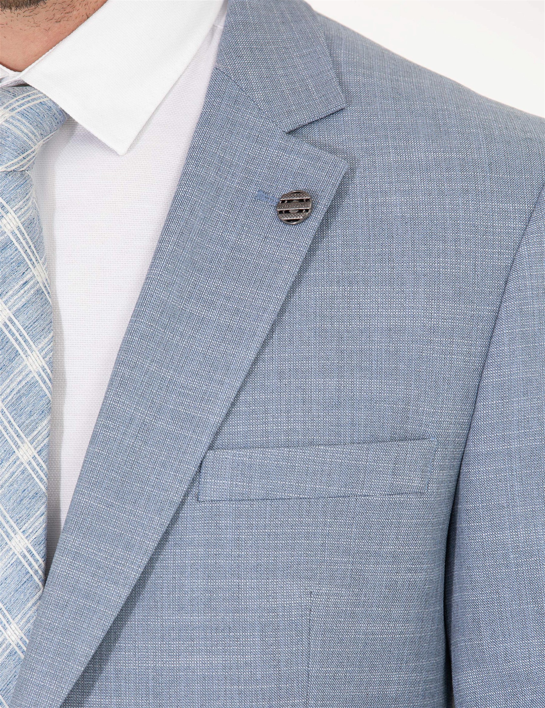 کت و شلوار مردانه سوپر اسلیم فیت پیرکاردین 50264960-VR003 - تصویر 6