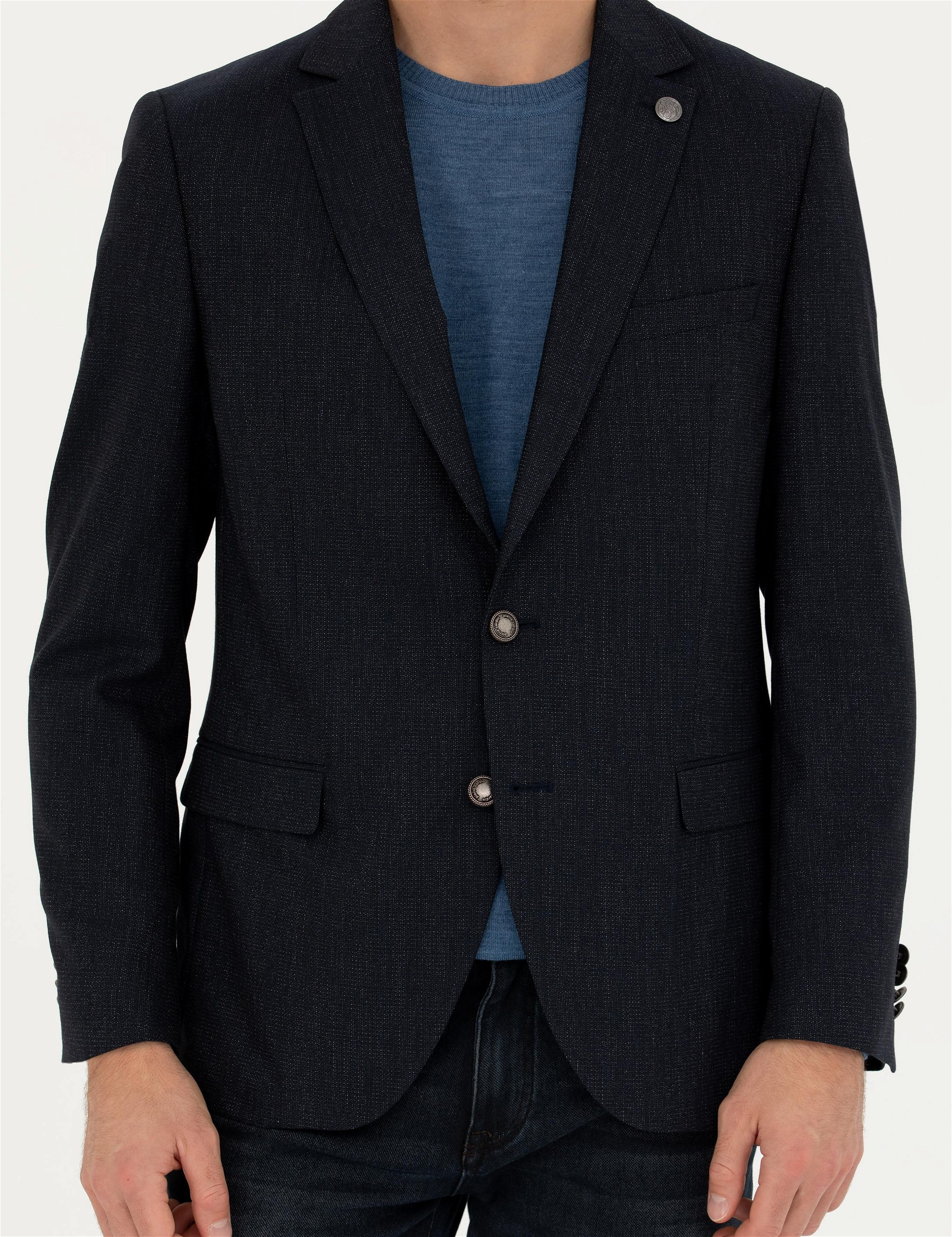 کت مردانه سوپر اسلیم فیت پیرکاردین 50274820-VR033 - تصویر 6
