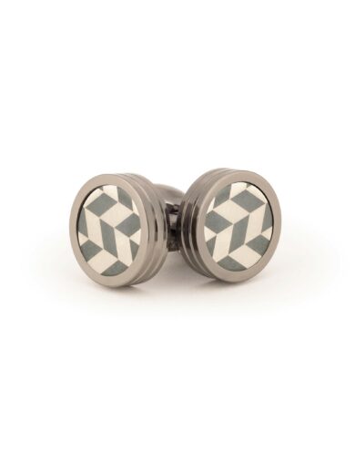 دکمه سرآستین  سیاه  استاندارد  مردانه  پیرکاردین