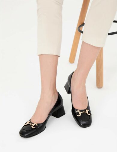 کفش  سیاه  استاندارد  زنانه  پیرکاردین