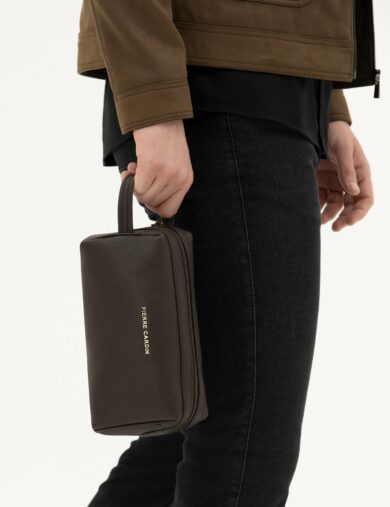 کیف دستی  قهوه ای    مردانه  پیرکاردین