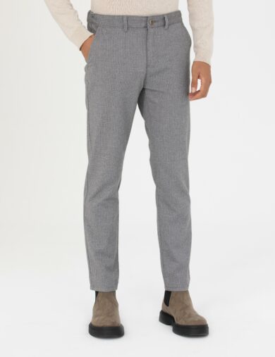 شلوار اسپرت بافته شده  خاکستری  اندامی  مردانه  پیرکاردین