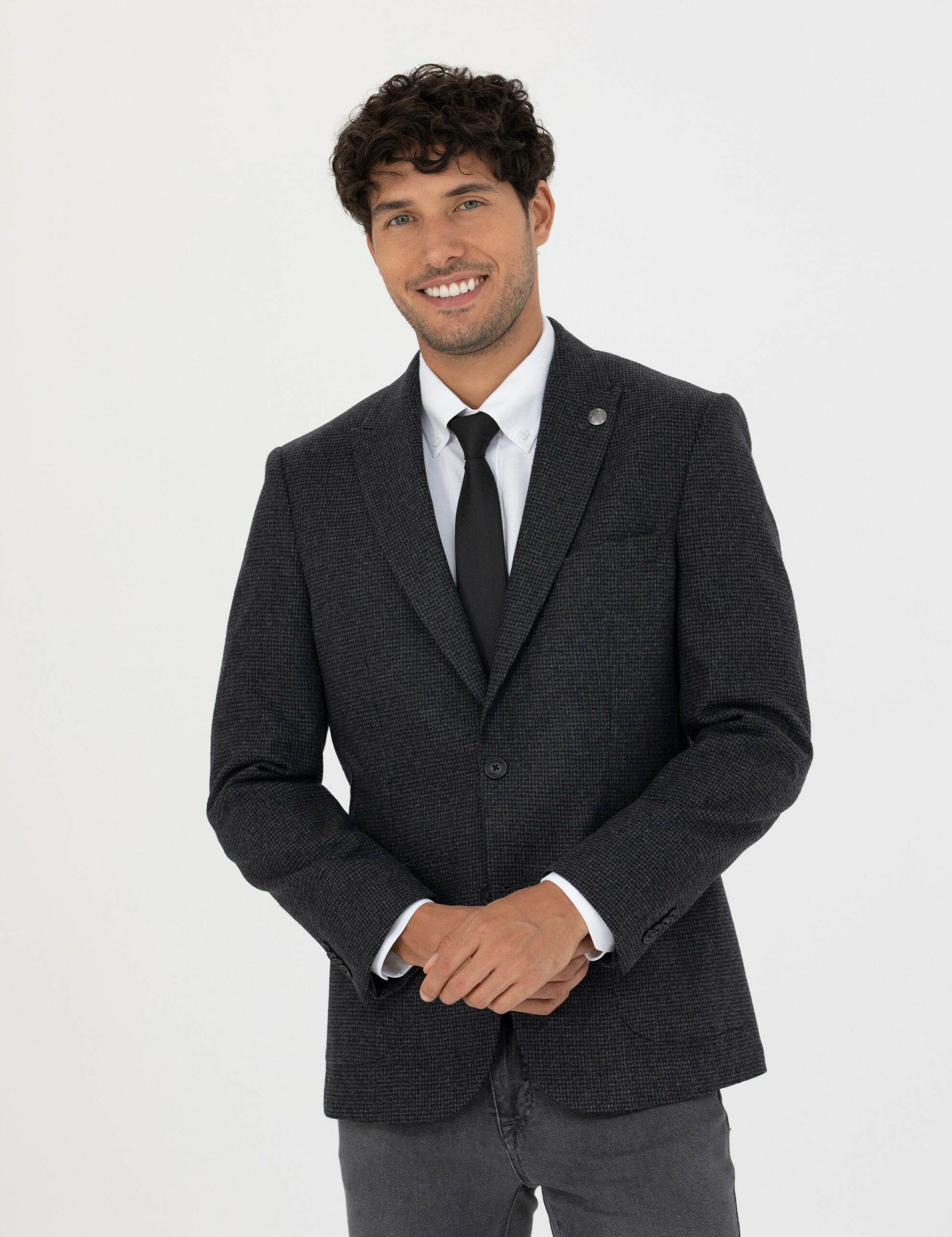 کت مردانه اندامی پیرکاردین 50279478-VR006 - تصویر 2