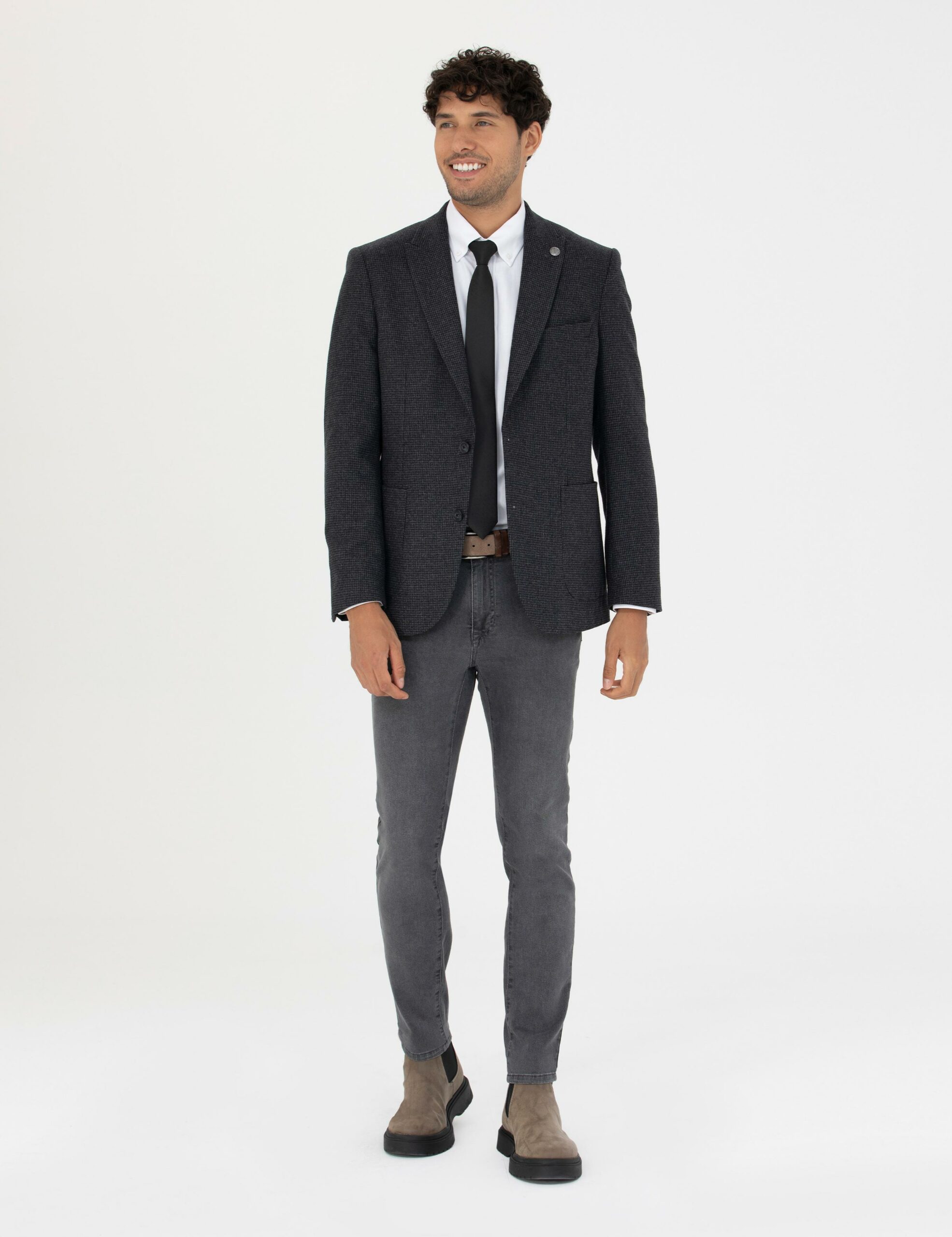 کت مردانه اندامی پیرکاردین 50279478-VR006 - تصویر 3