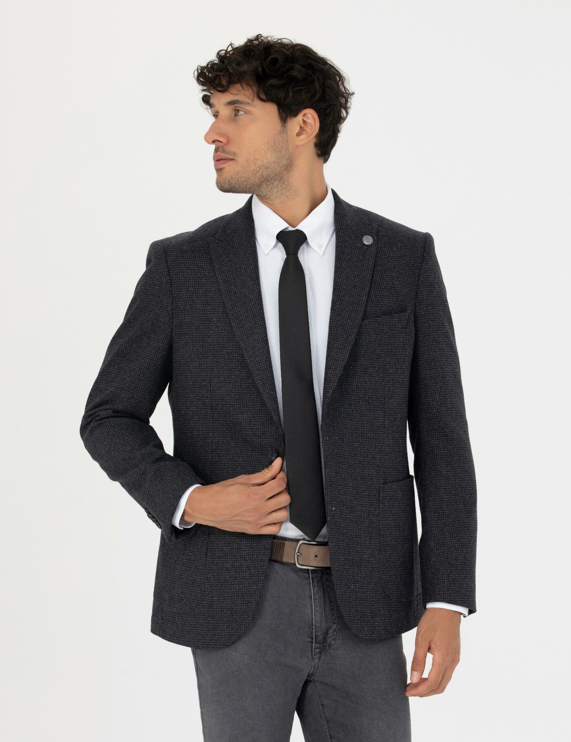 کت مردانه اندامی پیرکاردین 50279478-VR006 - تصویر 7