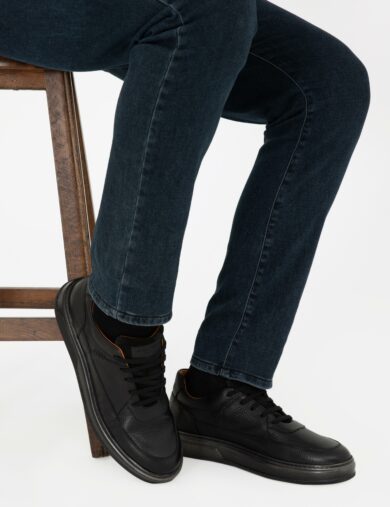 کفش  سیاه  استاندارد  مردانه  پیرکاردین