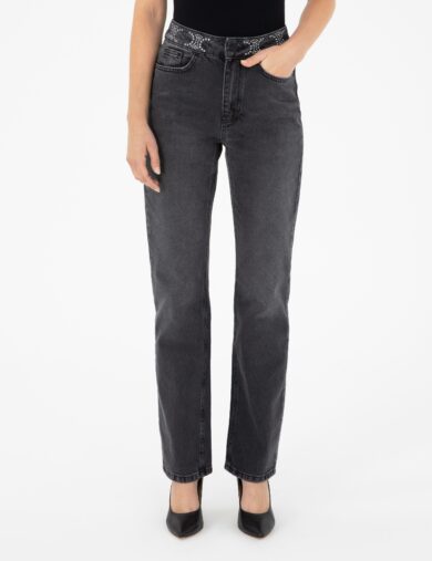 شلوار جین  آبی  اسکینی(جذب) فاق بلند  زنانه  پیرکاردین