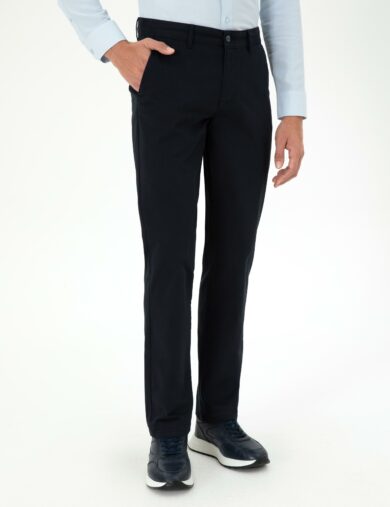 شلوار اسپرت بافته شده  لاجورد  رگولار  مردانه  پیرکاردین