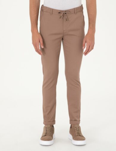 شلوار اسپرت بافته شده  نارنجی  اندامی  مردانه  پیرکاردین