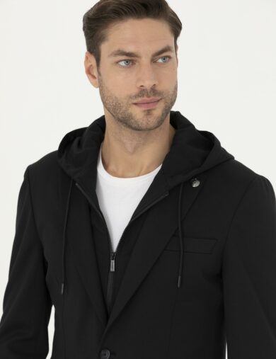 کت  سیاه  اندامی  مردانه  پیرکاردین