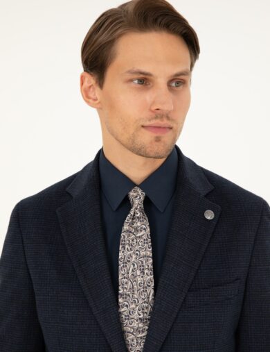 کت نرمال لاجورد  سوپر اسلیم فیت  مردانه  پیرکاردین