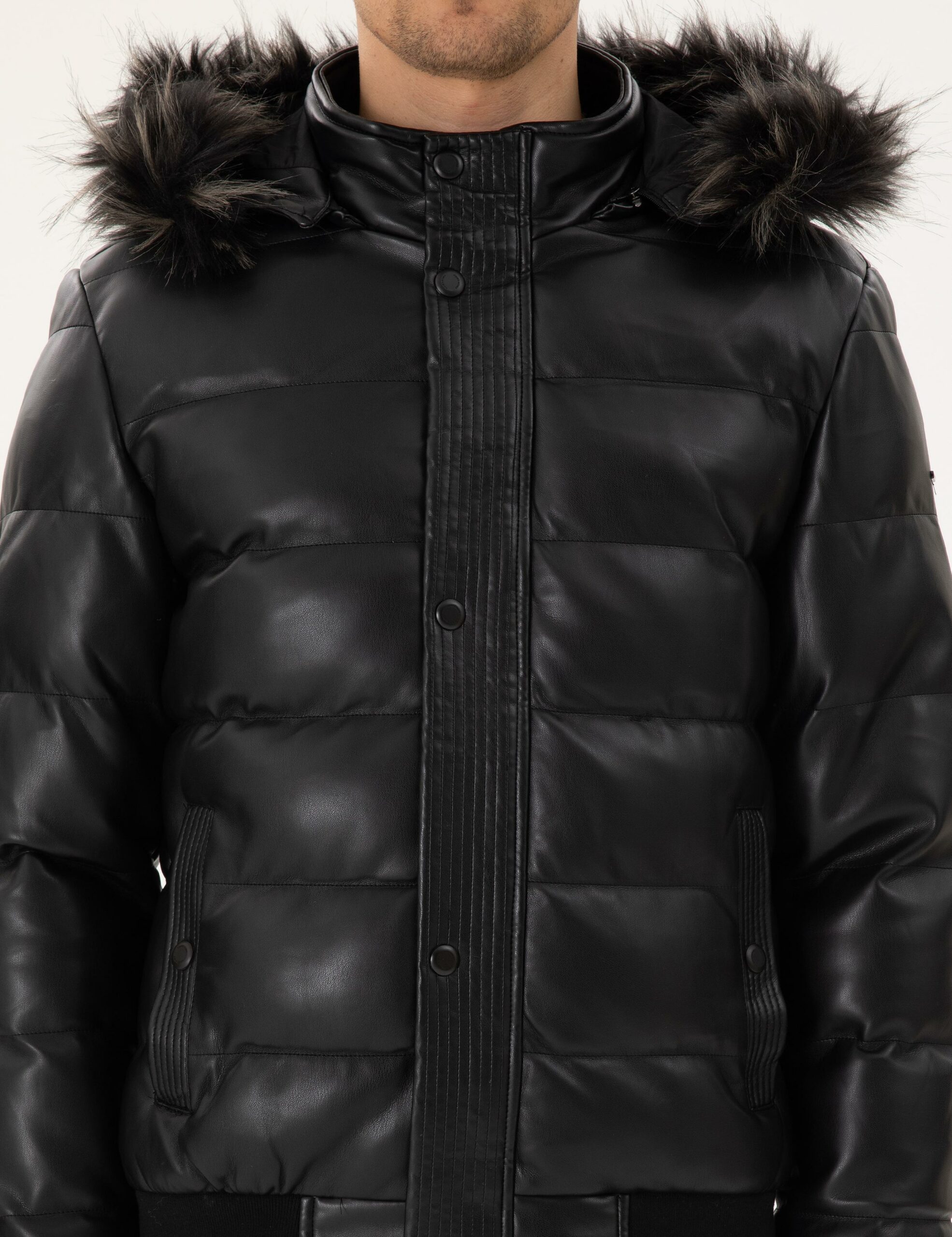 کت چرمی مردانه استاندارد پیرکاردین 50300556-001 - تصویر 6