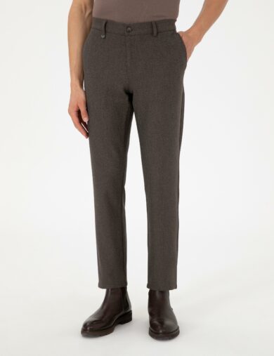 شلوار  قهوه ای  اندامی  مردانه  پیرکاردین