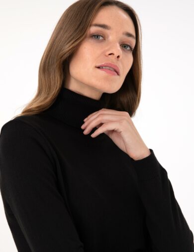 ژاکت تریکو  سیاه  اندامی  زنانه  پیرکاردین