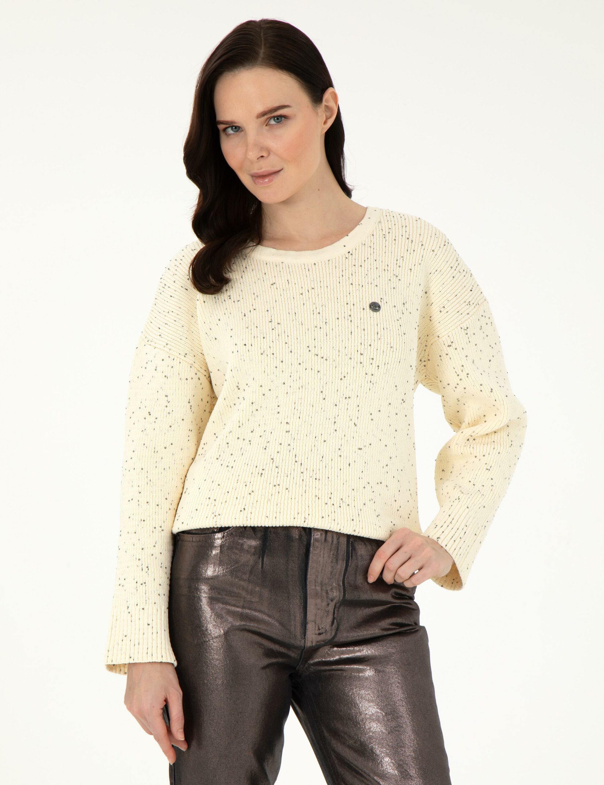 ژاکت تریکو زنانه ریلکس پیرکاردین 50290560-VR019 - تصویر 7