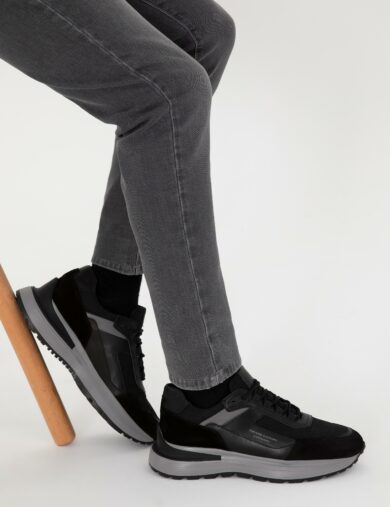 کفش  سیاه  استاندارد  مردانه  پیرکاردین