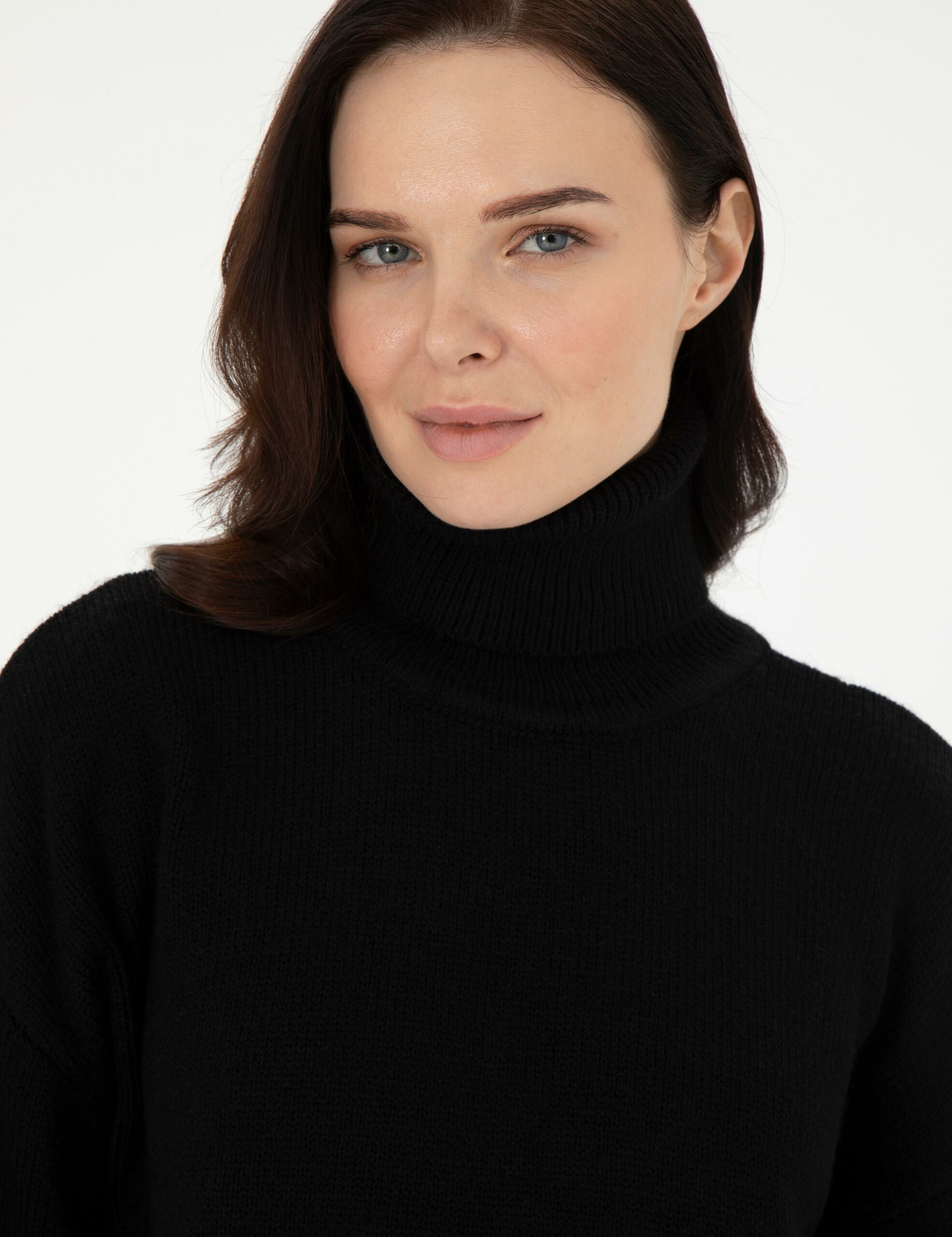 ژاکت تریکو  سیاه  اورسایز  زنانه  پیرکاردین