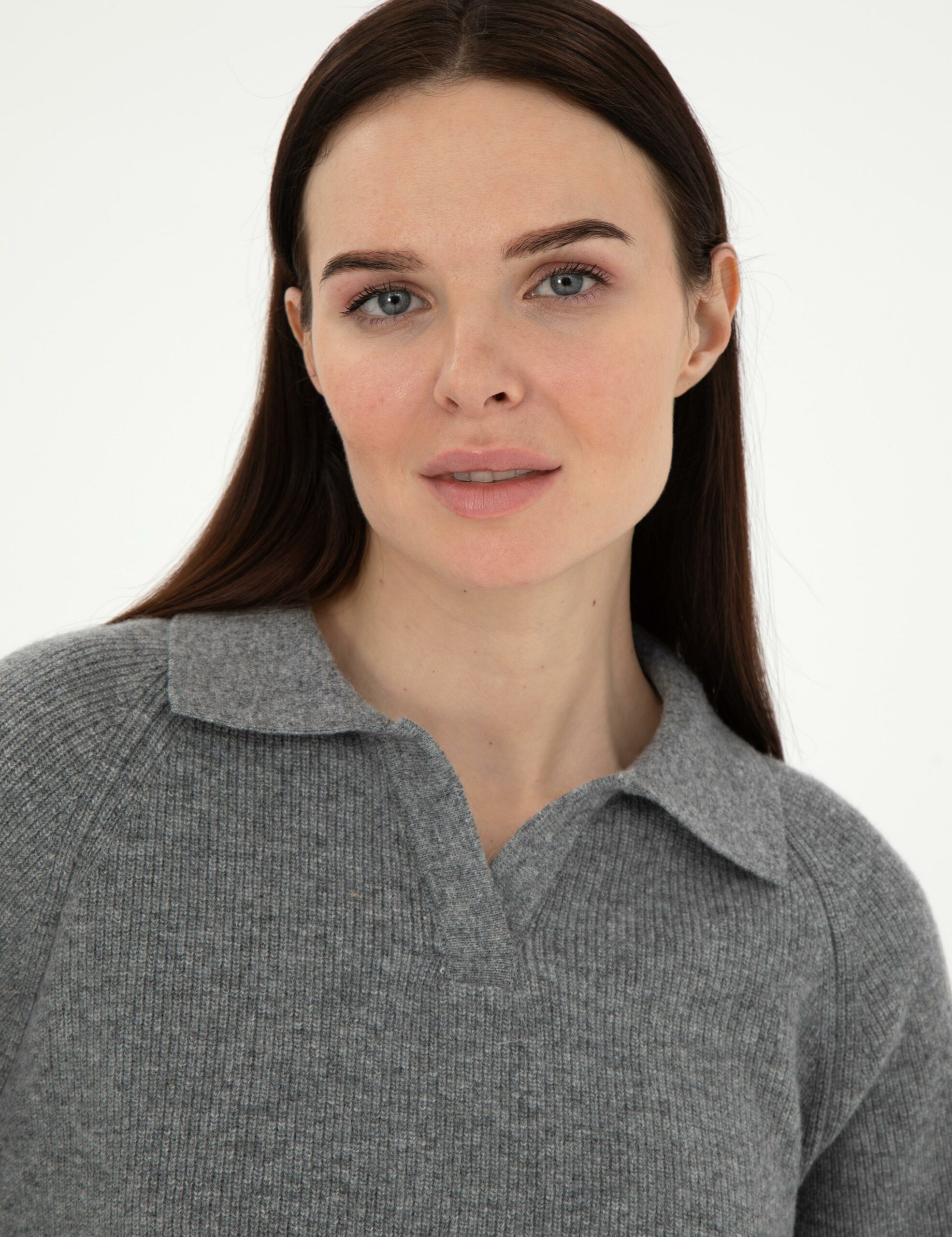 ژاکت تریکو زنانه پیر کاردین ژاکت تریکو خاکستری رگولار زنانه پیرکاردین