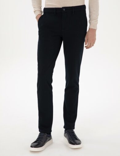 شلوار اسپرت بافته شده  لاجورد  اندامی  مردانه  پیرکاردین