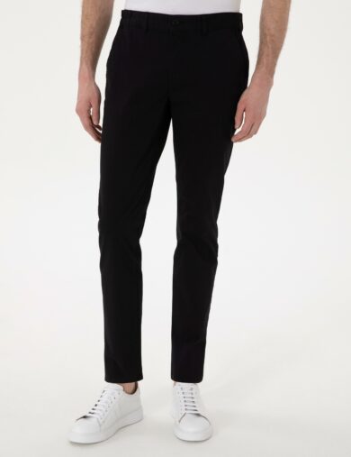 شلوار اسپرت بافته شده  سیاه  اندامی  مردانه  پیرکاردین