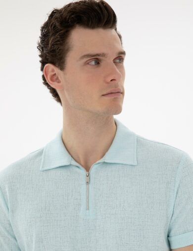 تی شرت  سبز  اندامی  مردانه  پیرکاردین