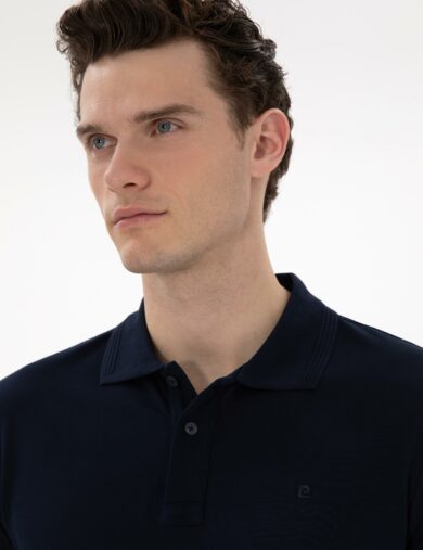 تی شرت بیسیک  لاجورد  اندامی  مردانه  پیرکاردین