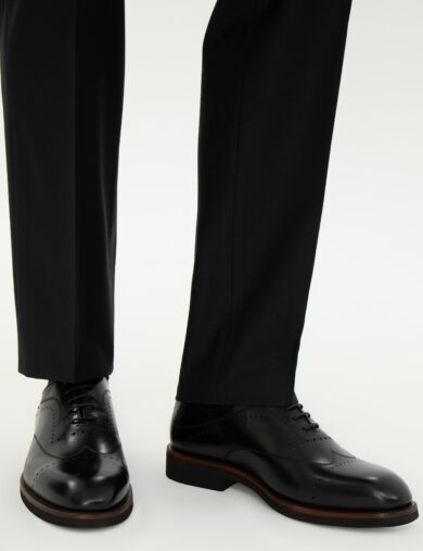 کفش  سیاه  استاندارد  مردانه  پیرکاردین