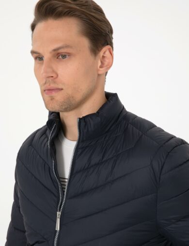 کاپشن بدون کلاه لاجورد  BASIC  مردانه  پیرکاردین