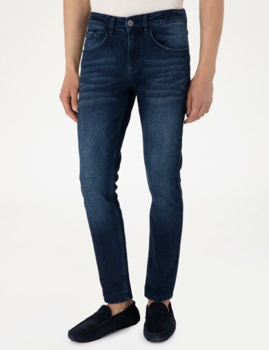 شلوار جین  لاجورد  اندامی  مردانه  پیرکاردین