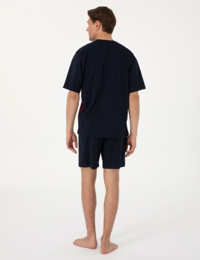 ست پیژامه  قرمز  استاندارد  مردانه  پیرکاردین