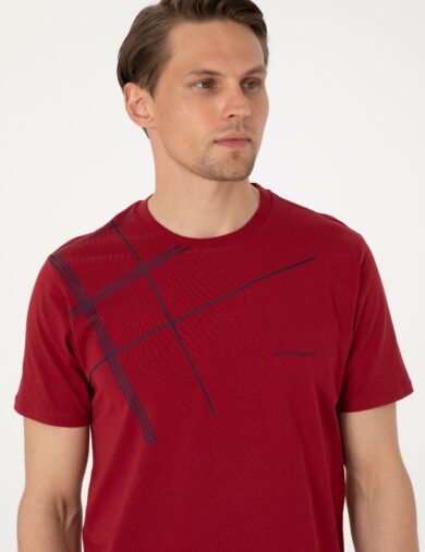 ست پیژامه  قرمز  استاندارد  مردانه  پیرکاردین