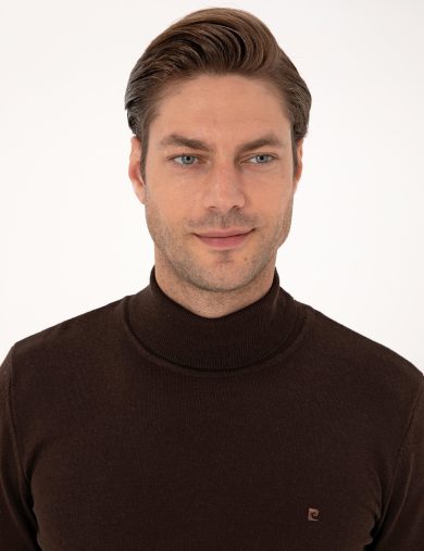 تریکو بیسیک  قهوه ای  اندامی  مردانه  پیرکاردین