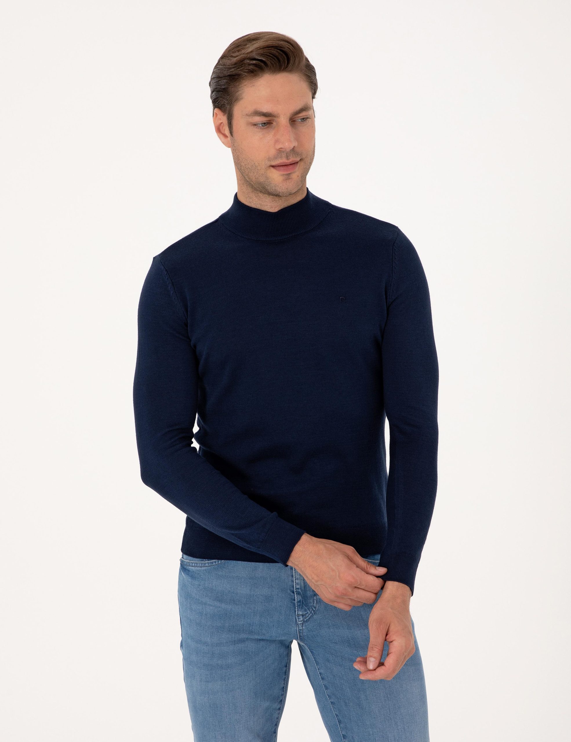 تریکو بیسیک مردانه اندامی پیرکاردین 50314176-VR059 - تصویر 2