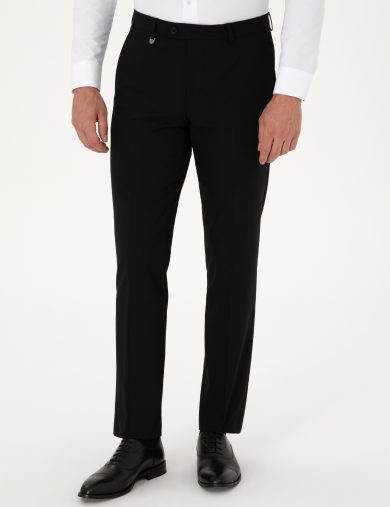 شلوار  سیاه  اندامی  مردانه  پیرکاردین