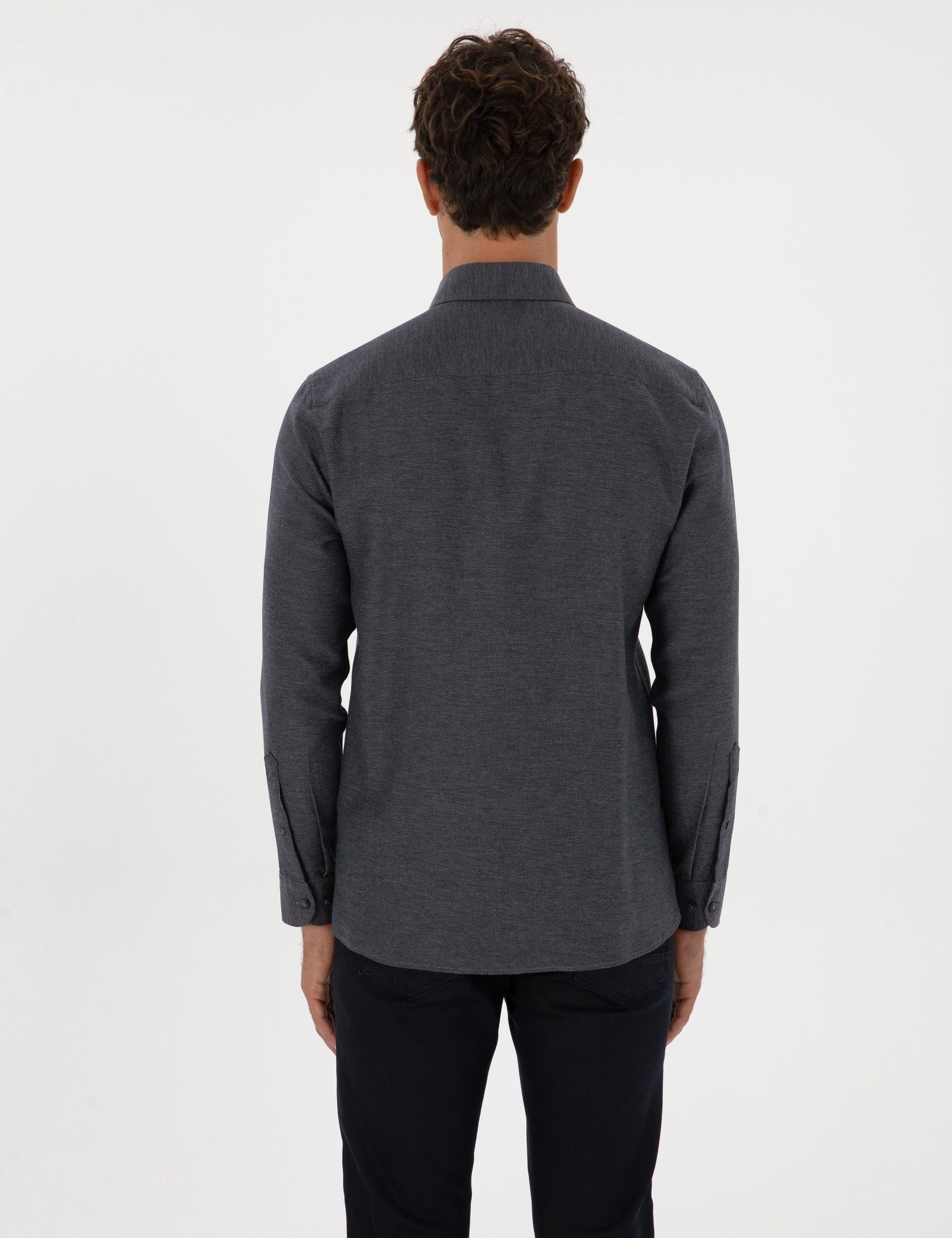 پیراهن طر دار مردانه اندامی پیرکاردین 50316768-VR033 - تصویر 4