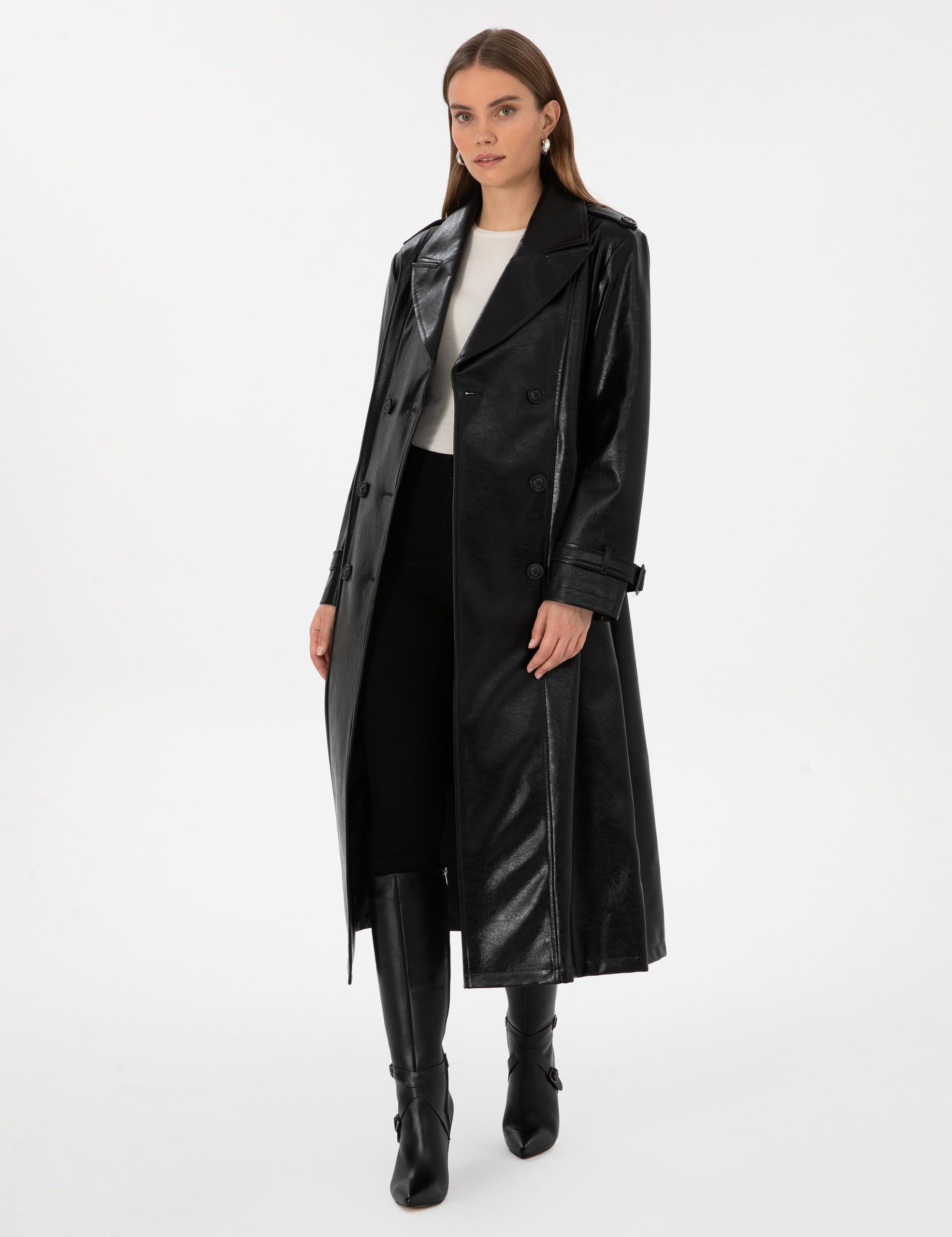 پالتو زنانه رگولار پیرکاردین 50310283-VR046 - تصویر 7