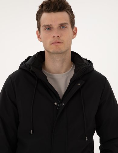 کاپشن  سیاه  بیسیک  مردانه  پیرکاردین