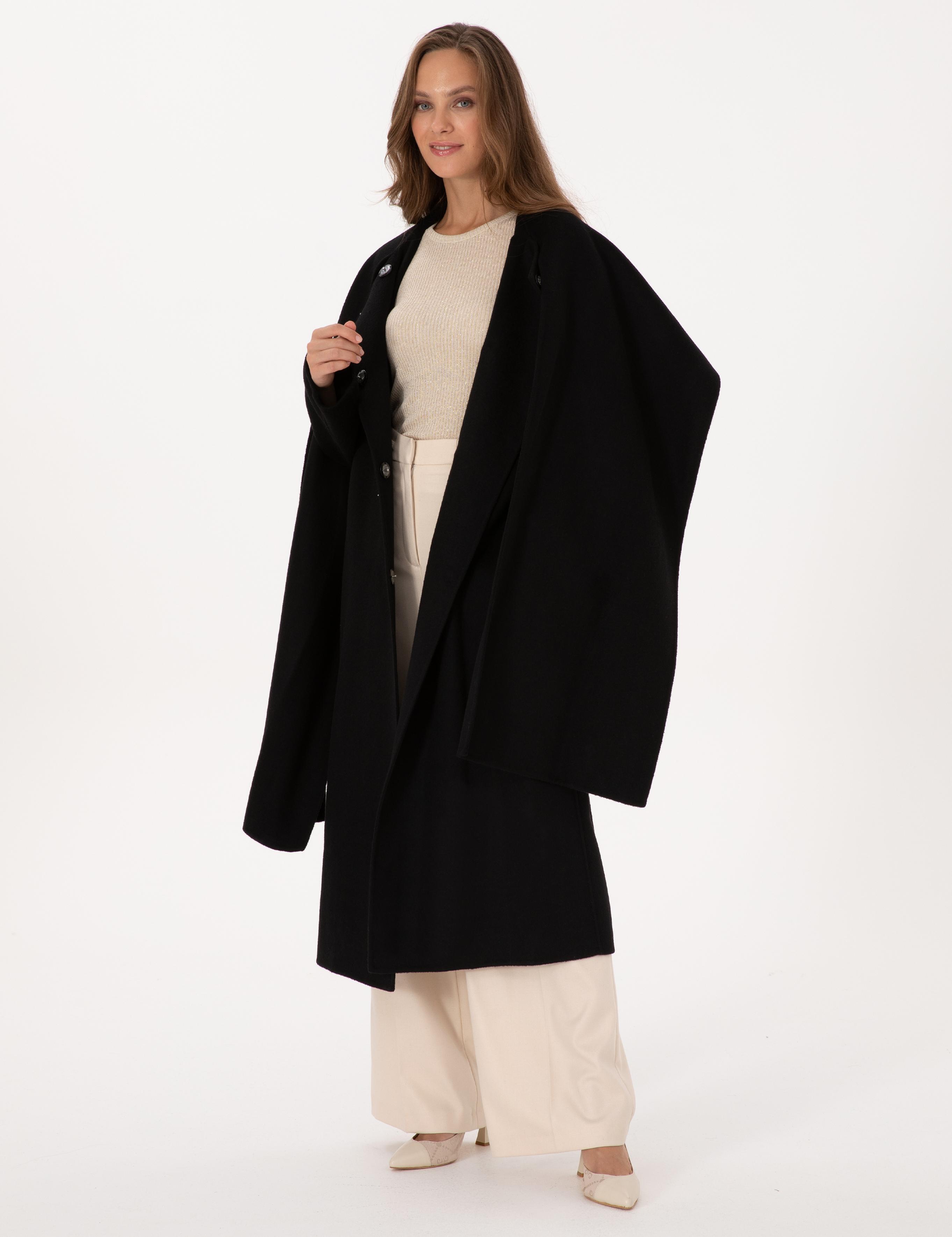 پالتو زنانه رگولار پیرکاردین 50309079-VR046 - تصویر 3