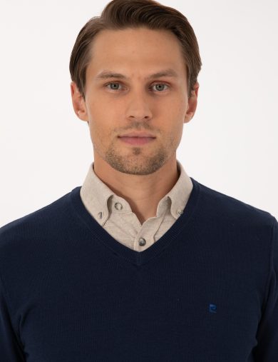 بافت  لاجوردی  اندامی  مردانه  پیرکاردین