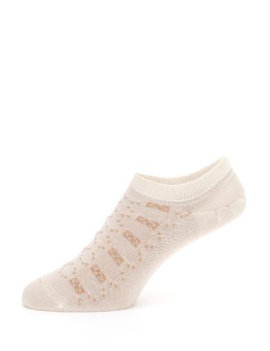 جوراب  کرمی  استاندارد  زنانه  پیرکاردین