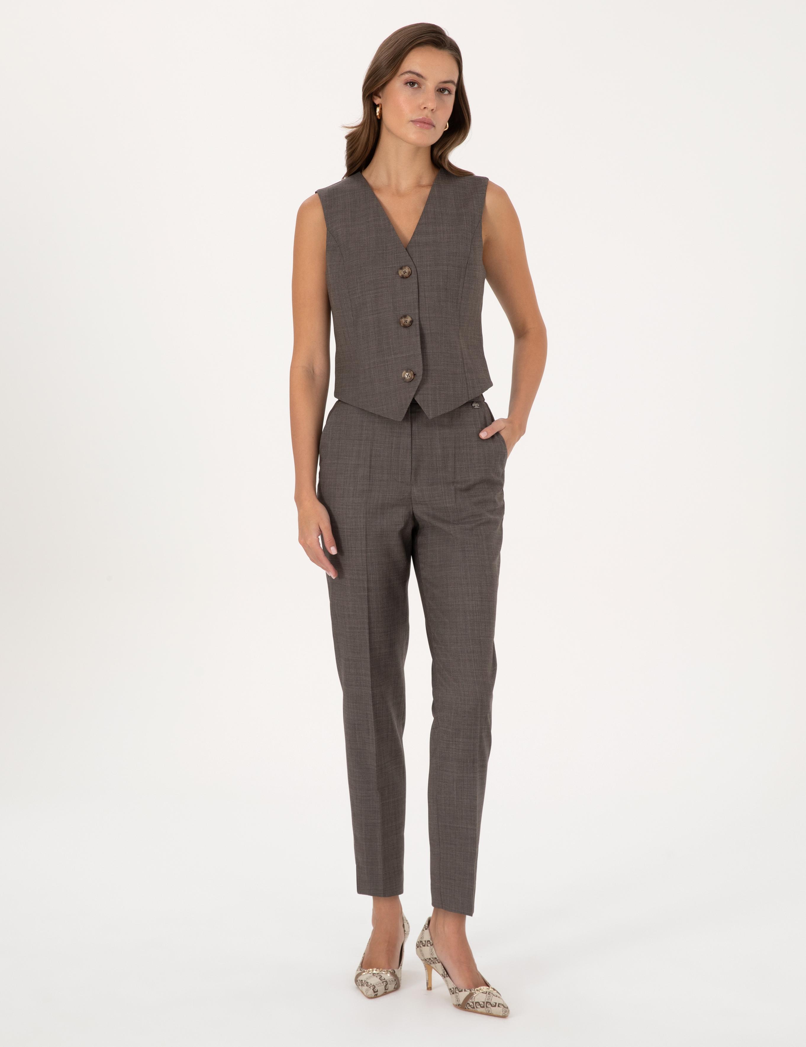 شلوار زنانه CROPPED HIGHT WAIST پیرکاردین 50296917-VR052 - تصویر 6