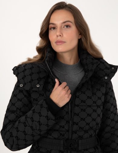 کاپشن  سیاه  BASIC  زنانه  پیرکاردین