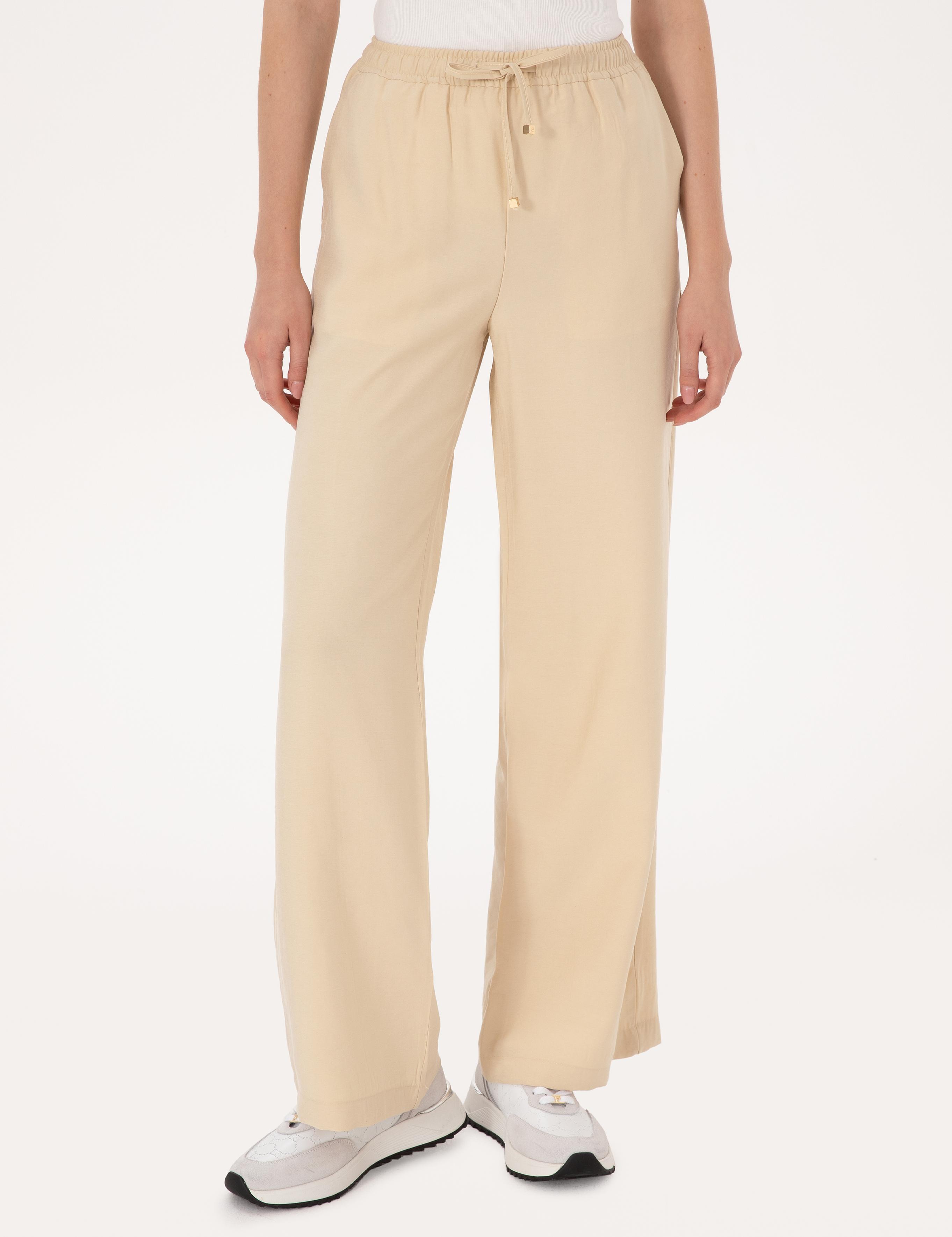 شلوار ورزشی بژ لووز زنانه پیرکاردین