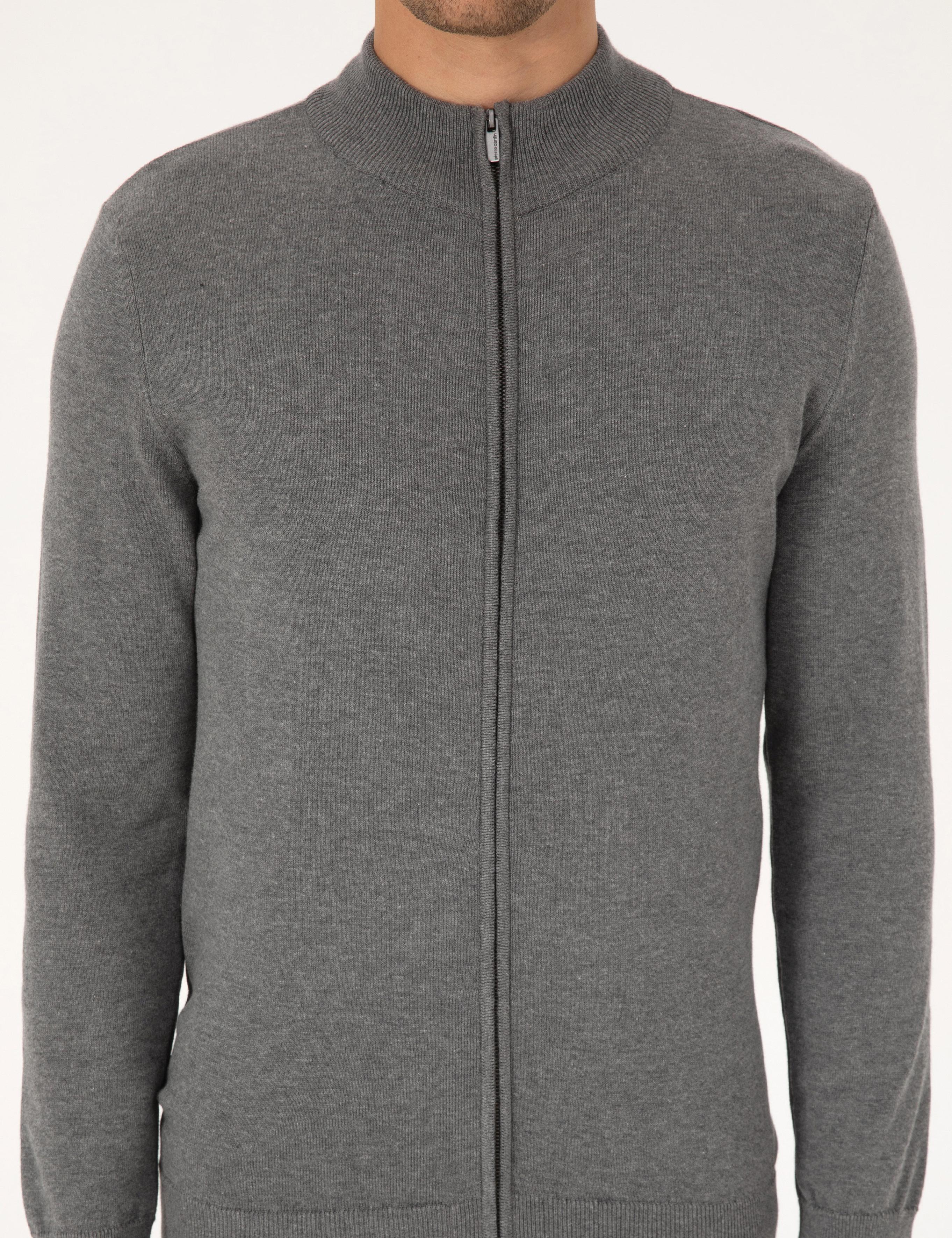 ژاکت تریکو مردانه اندامی پیرکاردین 50317409-VR086 - تصویر 5