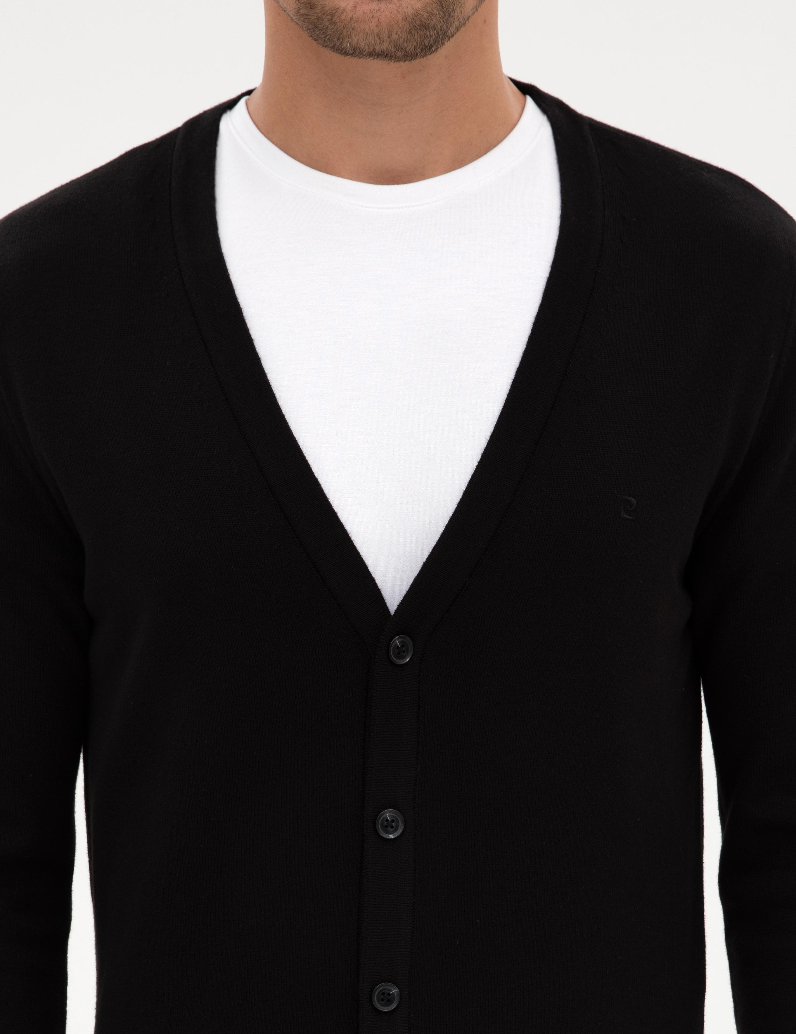 ژاکت تریکو مردانه اندامی پیرکاردین 50317330-VR046 - تصویر 5