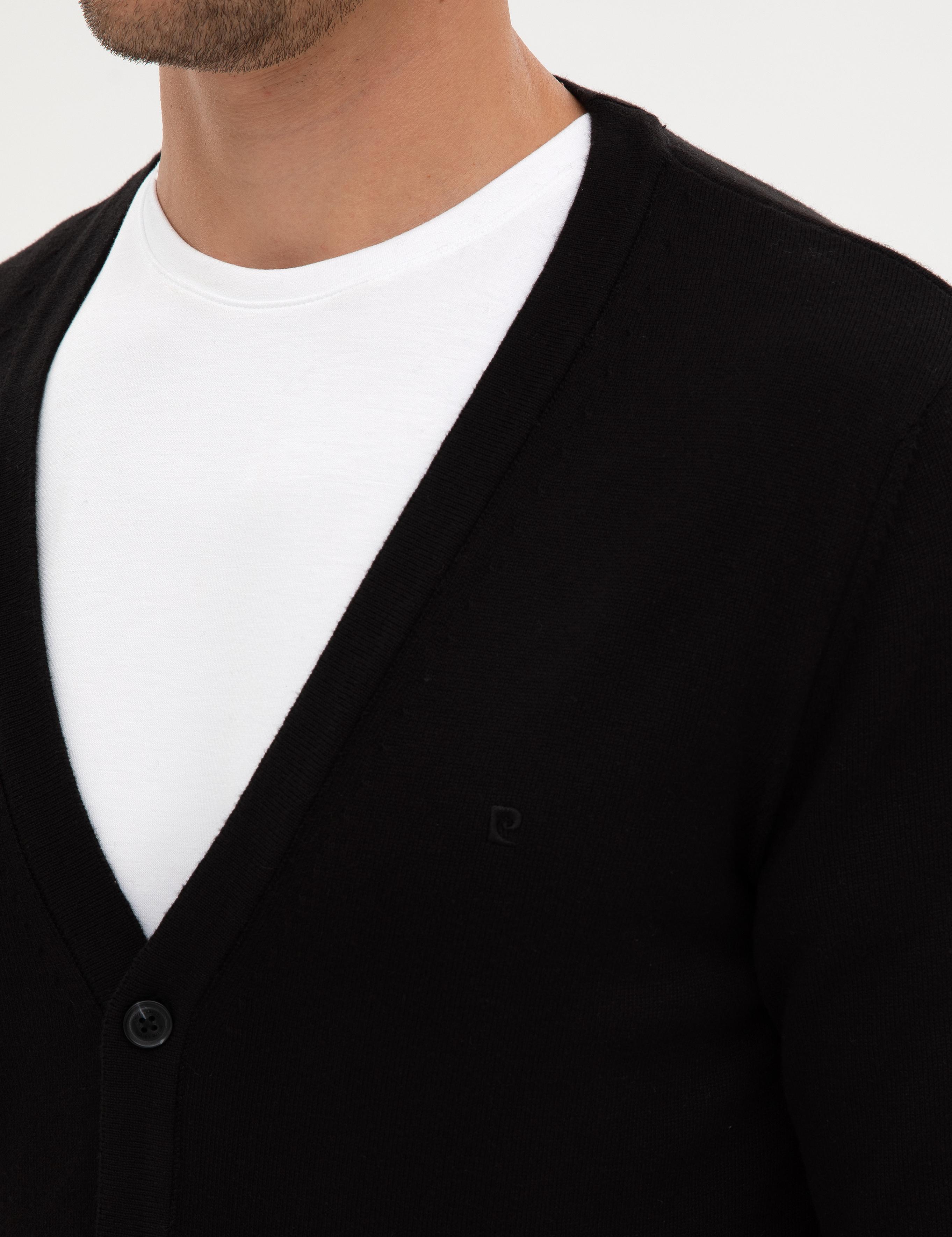 ژاکت تریکو مردانه اندامی پیرکاردین 50317330-VR046 - تصویر 6