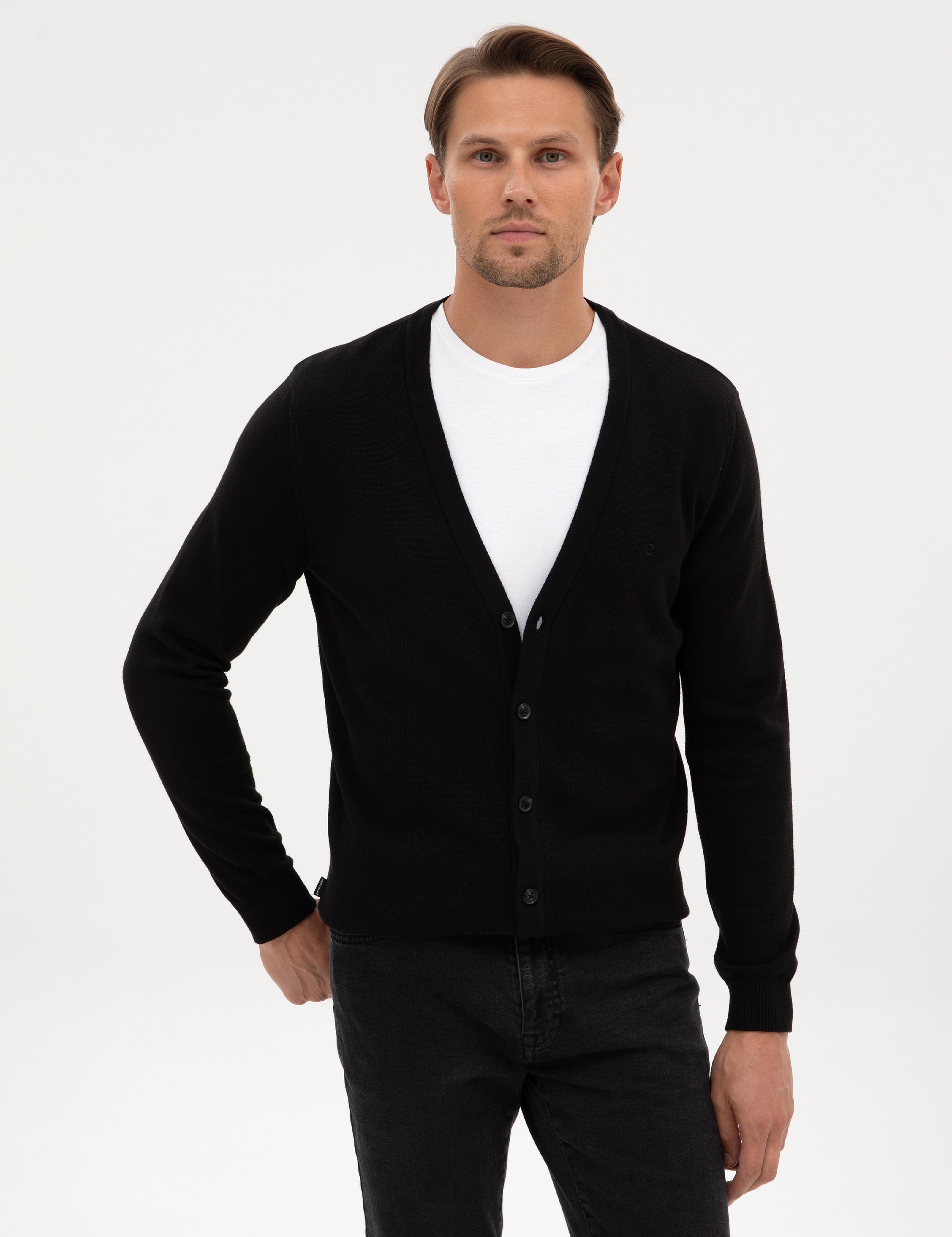 ژاکت تریکو مردانه اندامی پیرکاردین 50317330-VR046 - تصویر 7